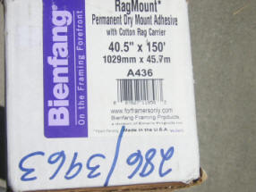 Bienfang RagMount Dry Mount Adhesive 2
