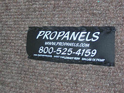 Display Knock Down Panels