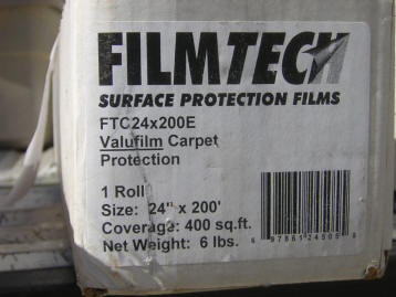 Film Tech Carpet Protection 2