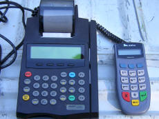 Verifone Credit Card Terminal : Printer : Pin Pad